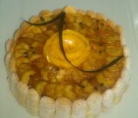  Cream Milk Banana Cake