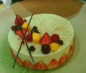 Matcha Mous Cake