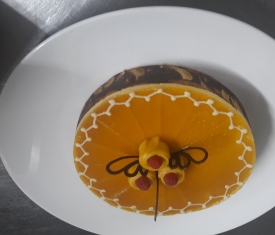 Mango Mous Cake