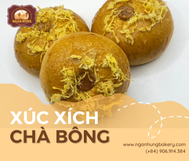 Bánh xúc xích chà bông