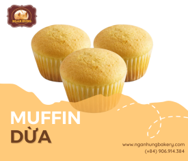 Muffin Dừa