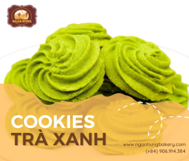 Cookies trà xanh