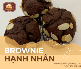 Brownie hạnh nhân